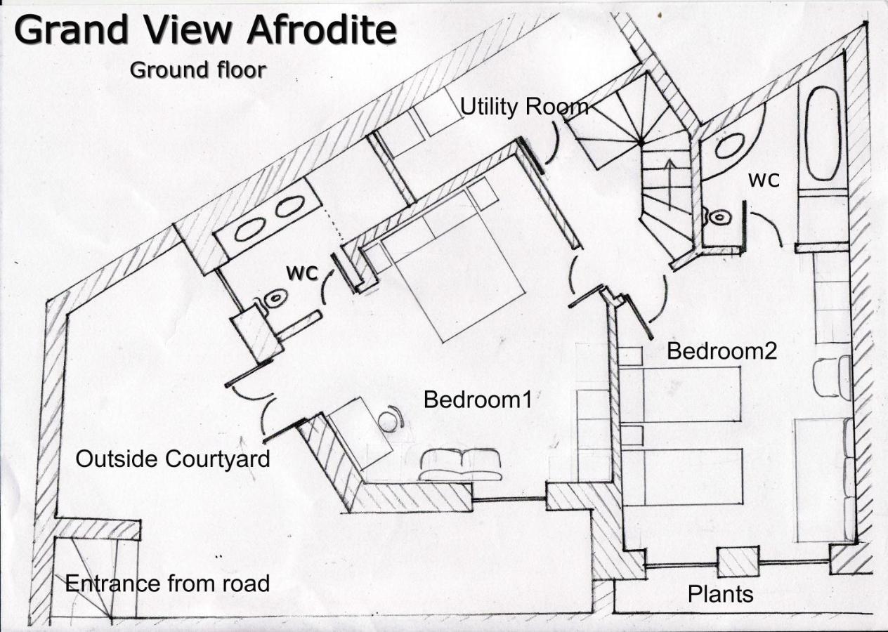Grand View Afrodite Mythimna Zewnętrze zdjęcie